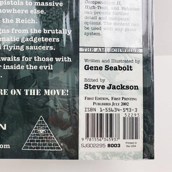 GURPS WWII Iron Cross Nazi Germany Steve Jackson Games RPG First Edition 2002 - Picture 5 of 8